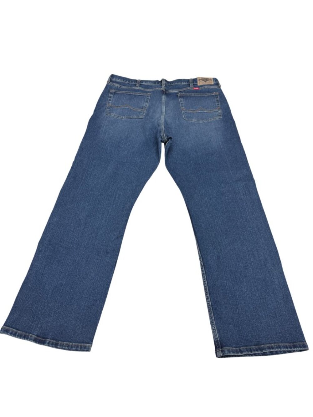 Wrangler Relaxed Boot Cut Blue Jean Men's Denim Pants, Size 38 x 32 - Picture 2 of 11